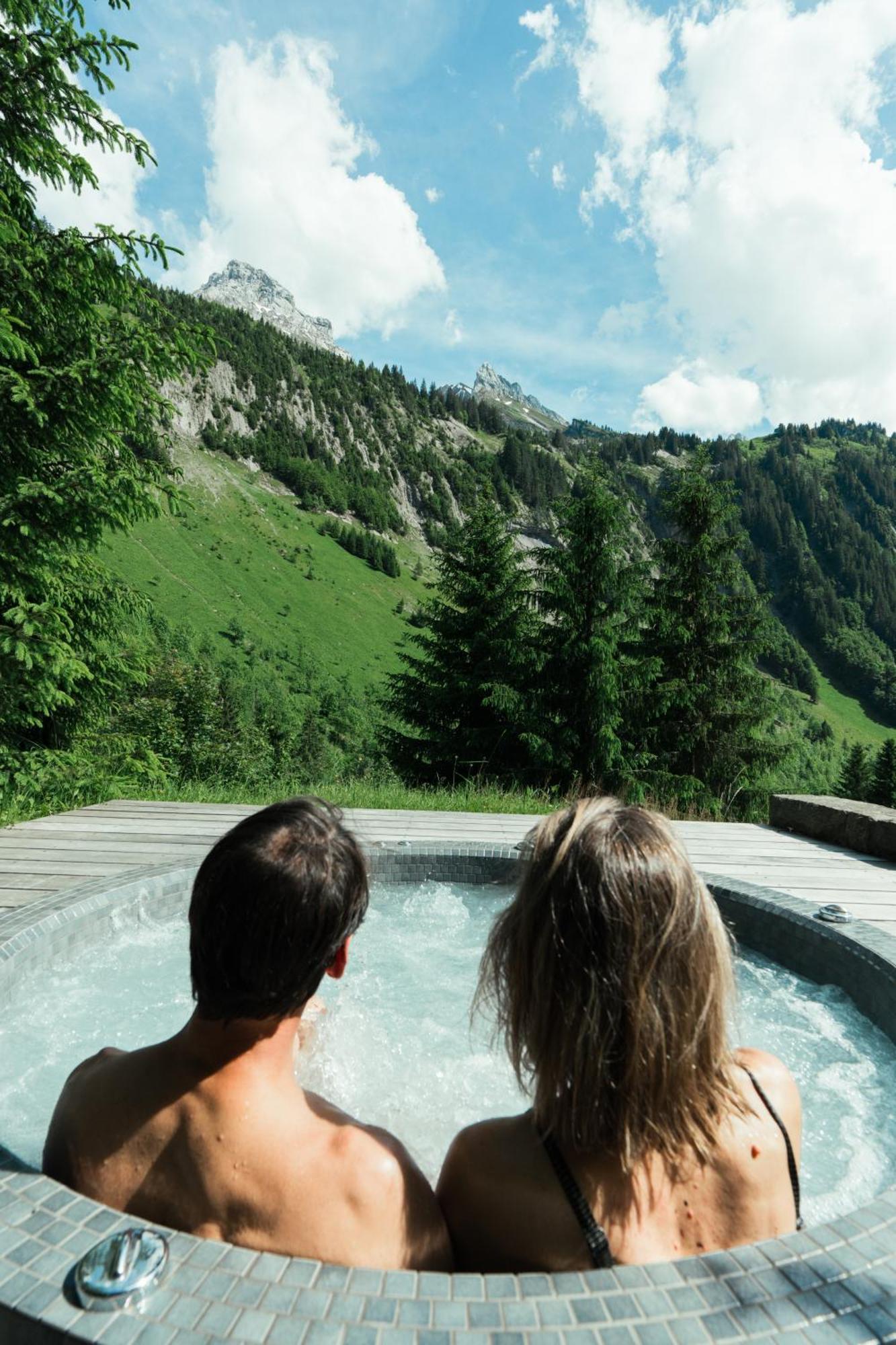Chalet 1864 Le Grand-Bornand Eksteriør bilde