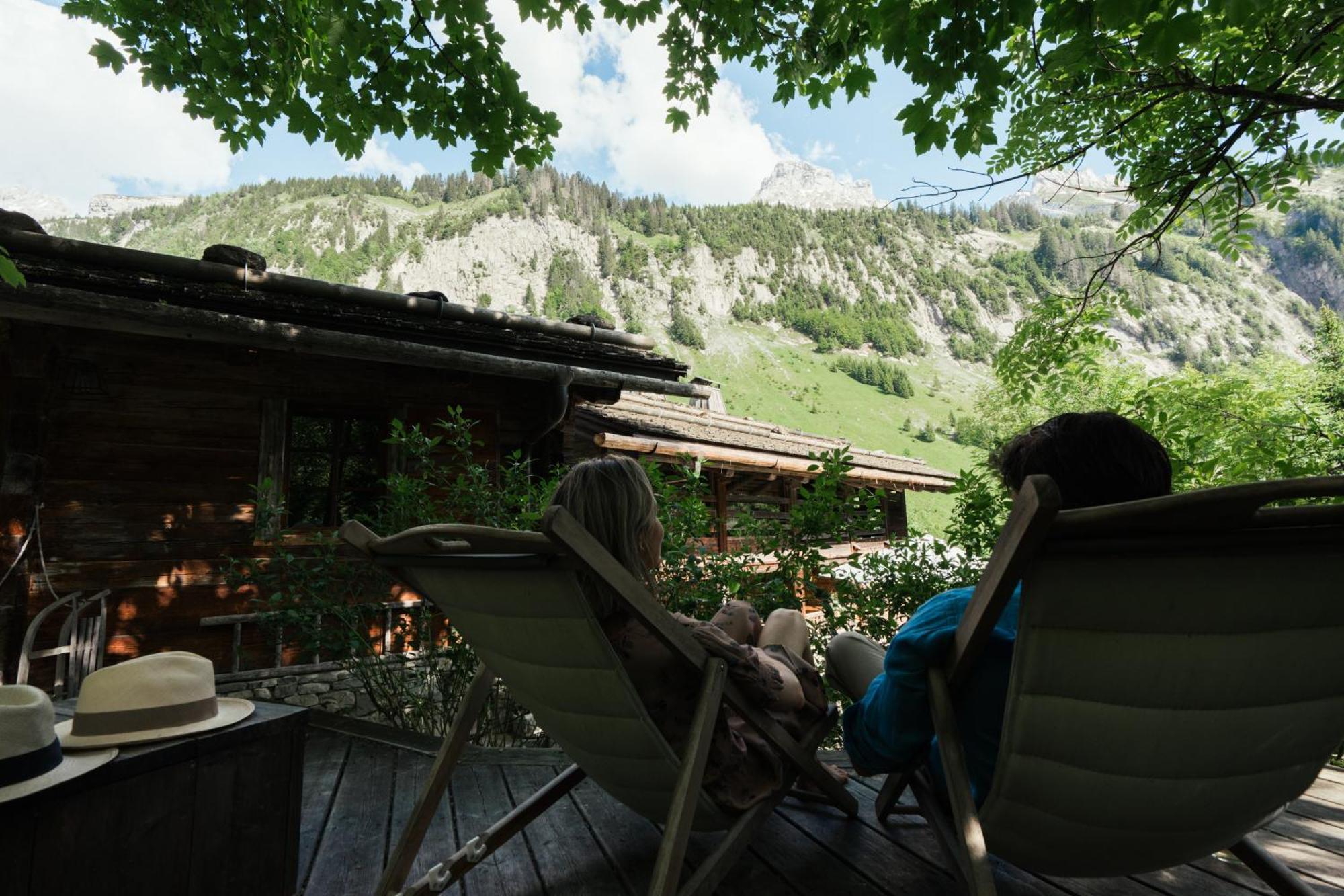 Chalet 1864 Le Grand-Bornand Eksteriør bilde